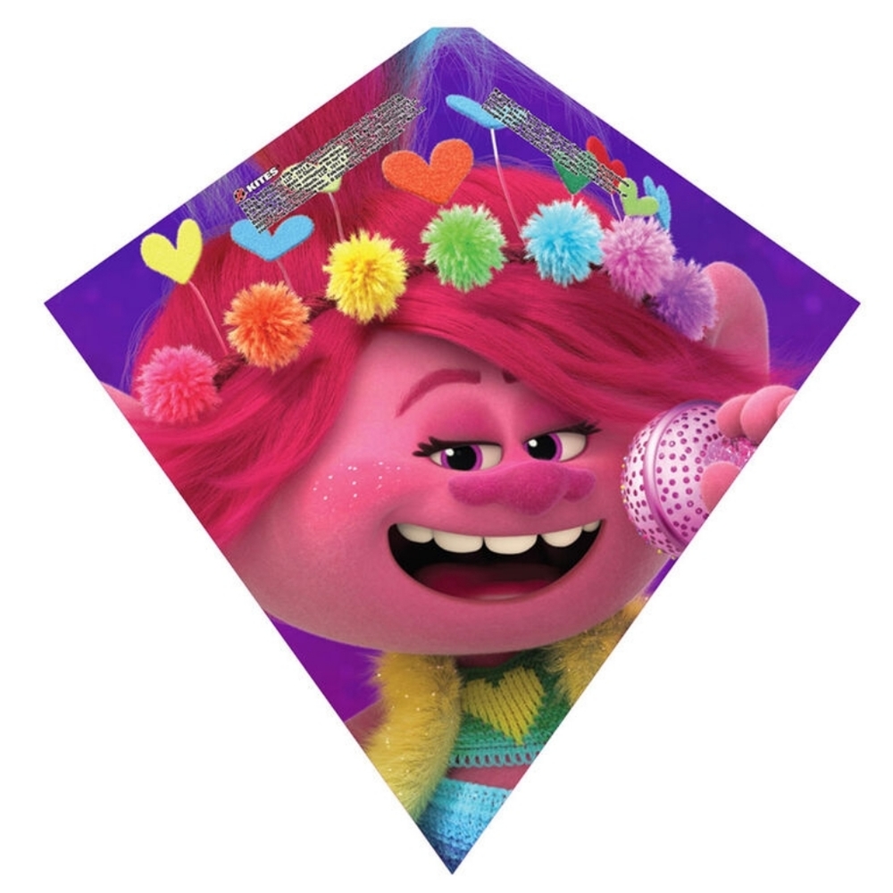 X-Kites Skydiamond 23 Inch Trolls Poly Diamond Kit